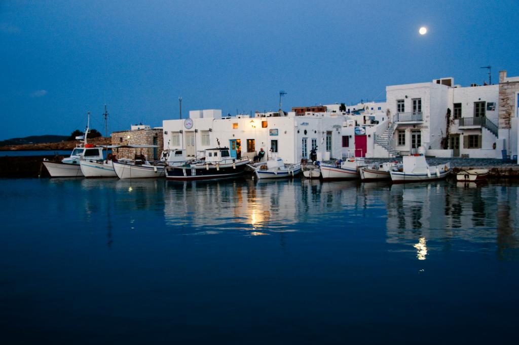 Hafen von Naousa, Paros Grichenland